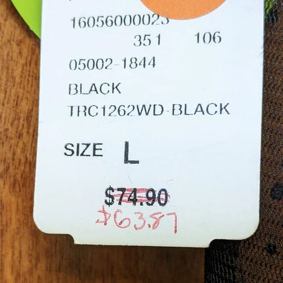 Windsor Black Dotted Mesh Prom Dress - Picture 9 of 9